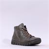 Rieker Stitch Detail Laced Ankle Boot - Green